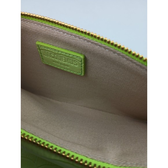 Jacquemus Le Pichoto Leather Mini Bag Lime Green - Picture 7 of 9